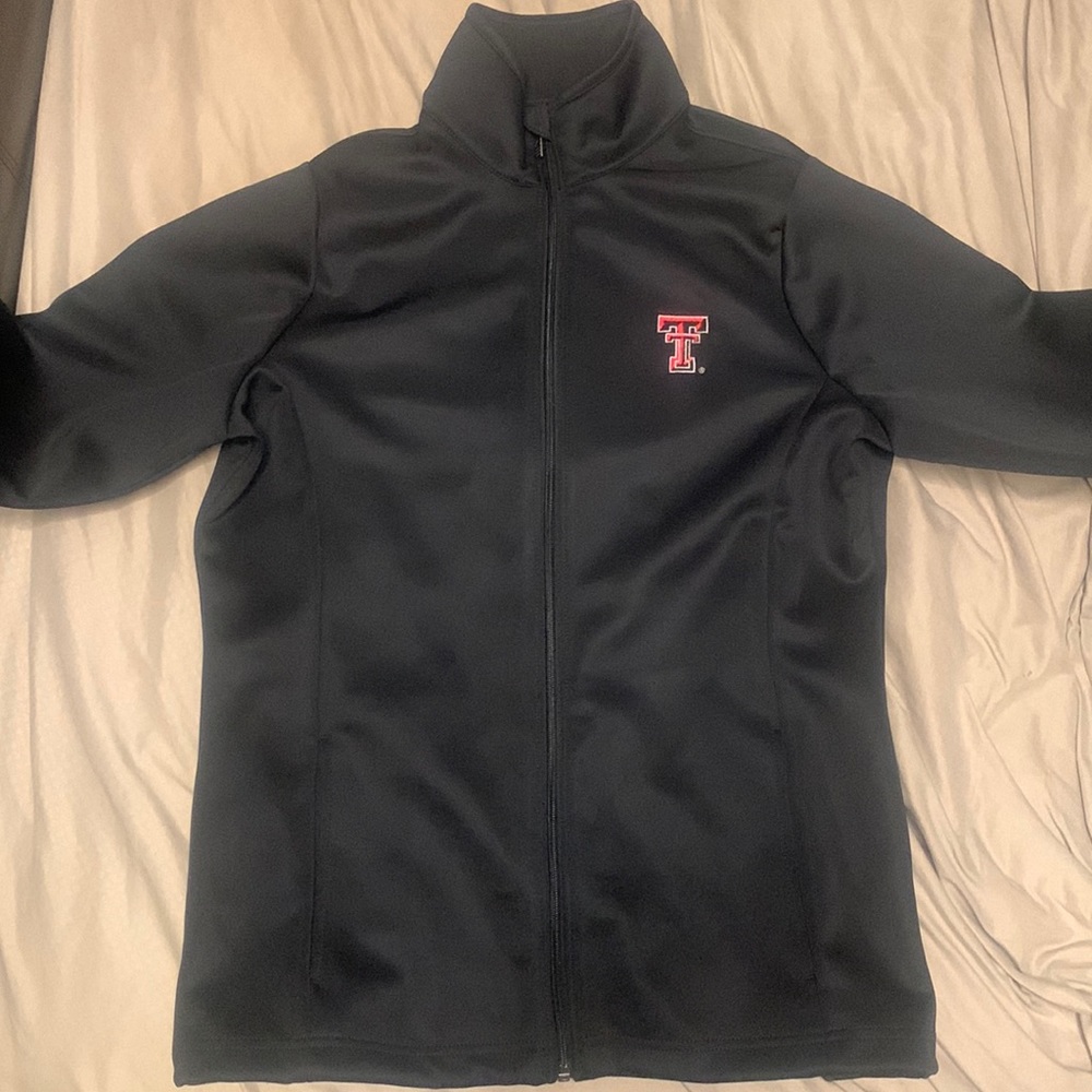 Texas tech zip up Womens medium